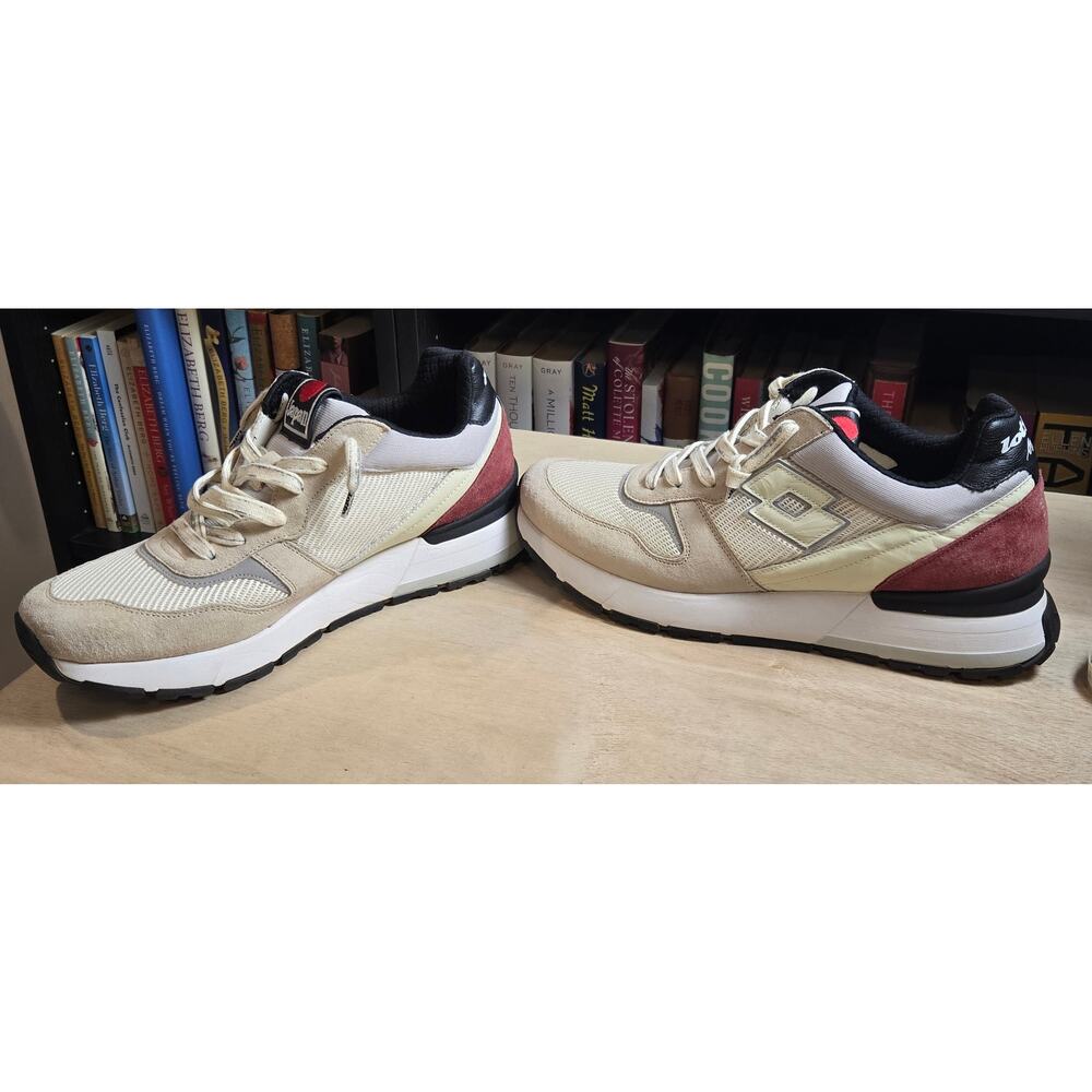 Lotto Leggenda Tokyo Shibuya Ginza Antique White men US 11.5